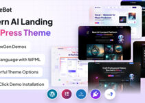 Writebot - AI Startup WordPress theme