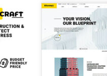 Baucraft - Construction WordPress Theme
