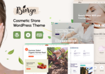Biorga - Cosmetic Shop, Medical WooCommerce Theme