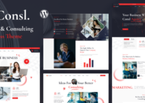Consl - Consulting Business WordPress Theme