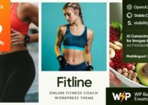 FitLine — Online Fitness Coach WordPress Theme