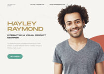 Hayley - Personal CV/Resume WordPress Theme