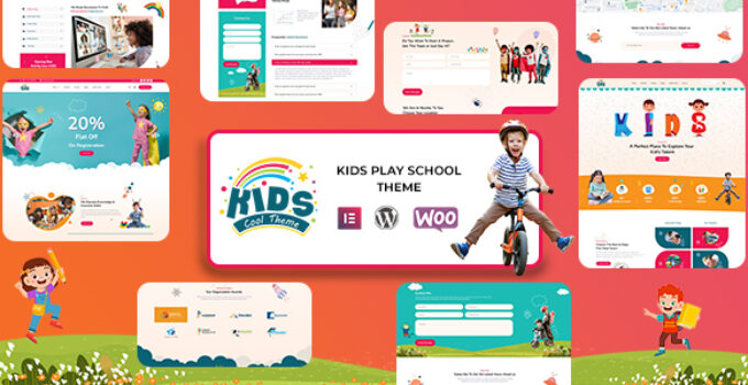 Kidscool - Children, Kids School WordPress Theme