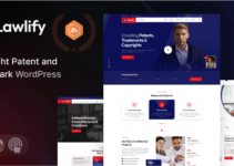 Lawlify - Intellectual Property Consultancy Law Firm WordPress Theme
