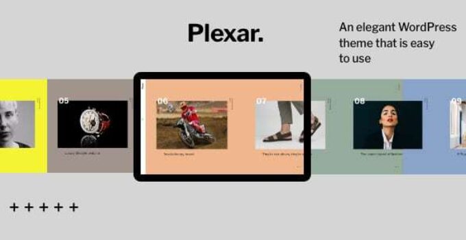 Plexar - Portfolio and Agency WordPress Theme