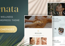 Renata - WordPress Theme for SPA & Wellness