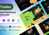Tradez - Forex and Stock Broker WordPress Theme