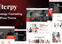 Uterpy - Psychology Counseling WordPress Theme