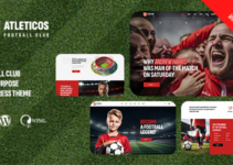 Atleticos - Soccer & Football Sports Club WordPress Theme