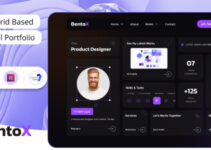 Bentox – Personal Portfolio WordPress Theme
