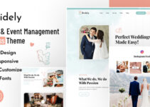 Bridely | Wedding & Event Management WordPress Theme