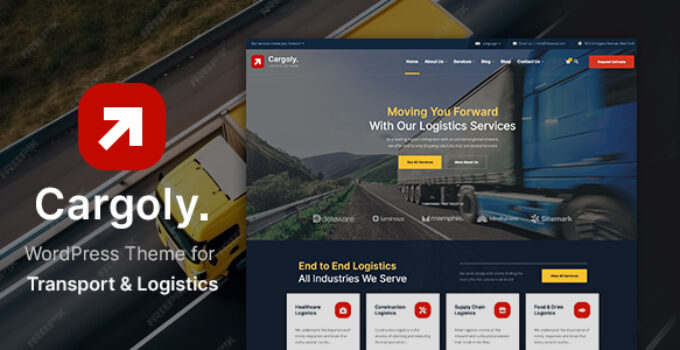 Cargoly - Logistics & Transportation WordPress Theme