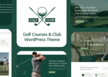 Colf - Golf Course and Club WordPress Theme