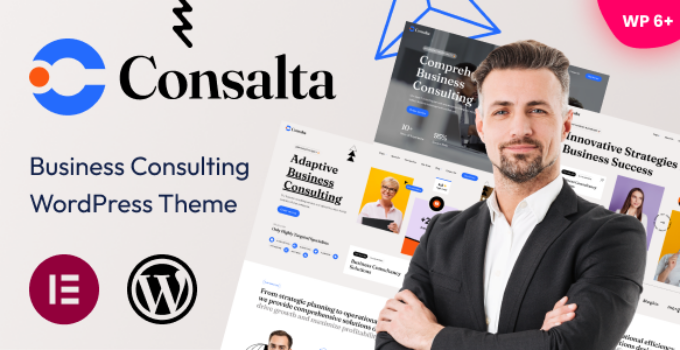Consalta - Business Consulting WordPress Theme