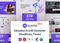 Ecenter - Education WordPress Theme