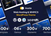 Hostie - Web Hosting & WHMCS WordPress Theme