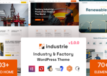 Industrie - Factory & Industry WordPress Theme