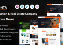 Konta - Construction and Real Estate Company WordPress Theme