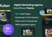 Kulan - Digital Marketing Agency WordPress Theme
