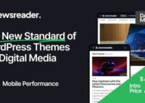 Newsreader - Revolutionary WordPress Theme for Digital Media