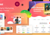 Nucaz - Digital Marketing & SEO WordPress Elementor Theme