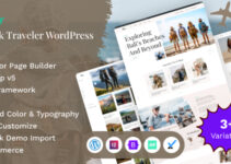 Prala - Backpack Traveler Blog WordPress Theme