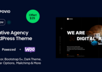 Xpovio - Creative Digital Agency WordPress Theme