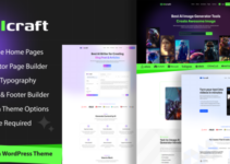 AIcraft - AI Application & Generator WordPress Theme