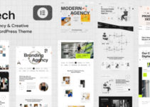 Artech - Digital Agency & Creative Portfolio WordPress Elementor Theme