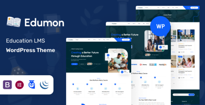 Edumoon - Education LMS WordPress Theme