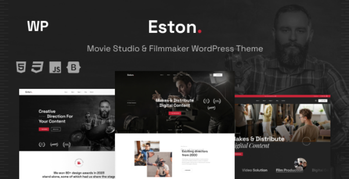 Eston - Movie Studio & Filmmaker WordPress Theme