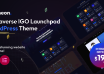Gameon - Metaverse IGO Launchpad WordPress Theme
