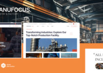 Manufocus - Factory & Industry WordPress Theme