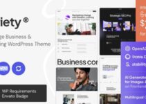 Variety — Multipage Business & Consulting WordPress Theme