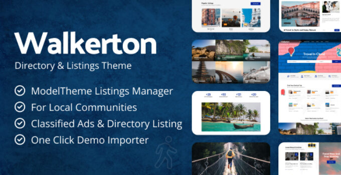 Walkerton - Directory & Listings WordPress Theme