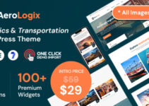 AeroLogix - Logistics & Transportation WordPress Theme