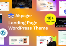 Akpager - Landing Page Elementor WordPress Theme