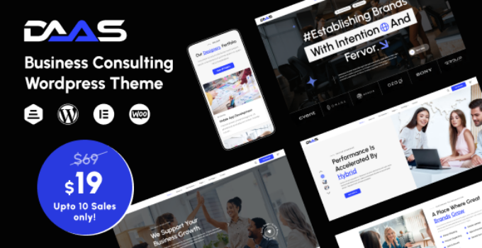 DaaS - Business Agency WordPress Theme