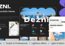 Dezni - Digital Agency & Portfolio Website WordPress Theme