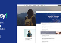Easy - Minimal Blog WP Theme