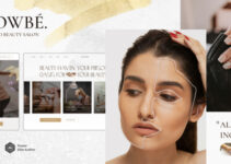 Glowbe - Nail & Beauty Salon WordPress Theme