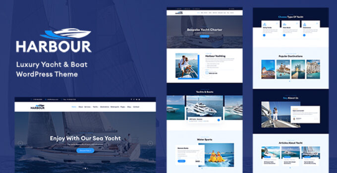 Harbour - Luxury Yacht & Boat WordPress Theme