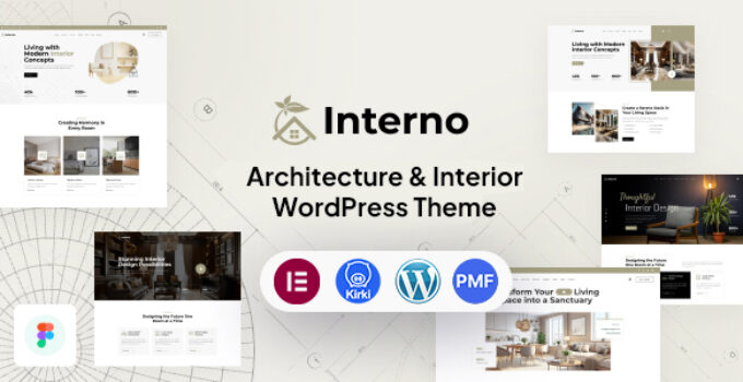 Interno - Architecture And Interior WordPress Theme