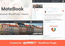 Matebook - Social Network WordPress Theme