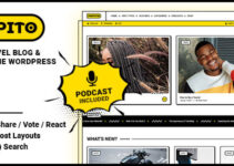 Popito - Blog & Magazine WordPress Theme