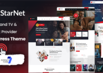StarNet - Internet Provider WordPress Theme