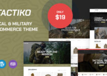 Tactiko - Tactical & Military Shop WooCommerce Theme