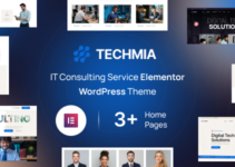 Techmia - IT Consulting Service Elementor WordPress Theme