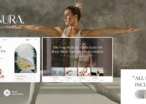 Zenura - Yoga WordPress Theme