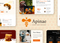 Apinae - Beekeeping and Honey Shop Theme